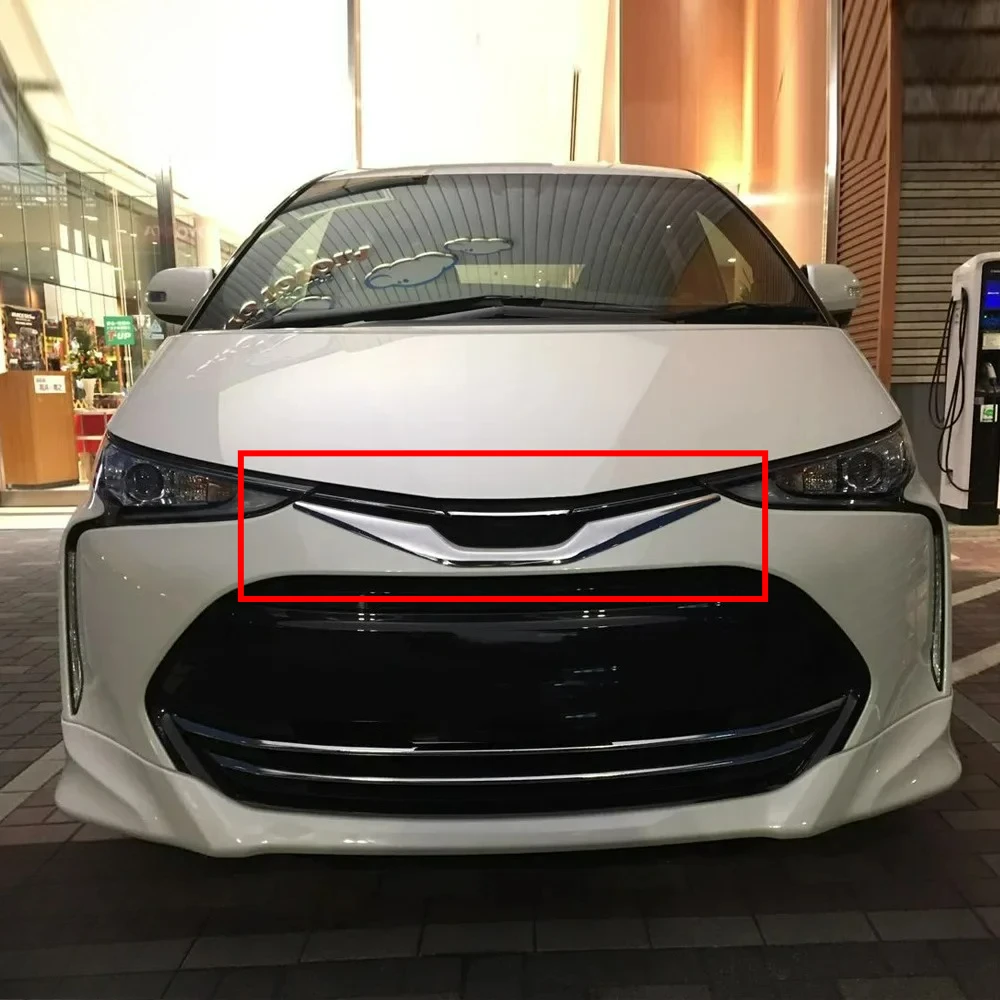 For Toyota ESTIMA Previa 2016 + Front Grille Trim Front Grille Decorative Electroplated Bright Strip Grille Modification
For Toyota ESTIMA Previa 2016 + Front Grille Trim Front Grille Decorative Electroplated Bright Strip Grille Modification