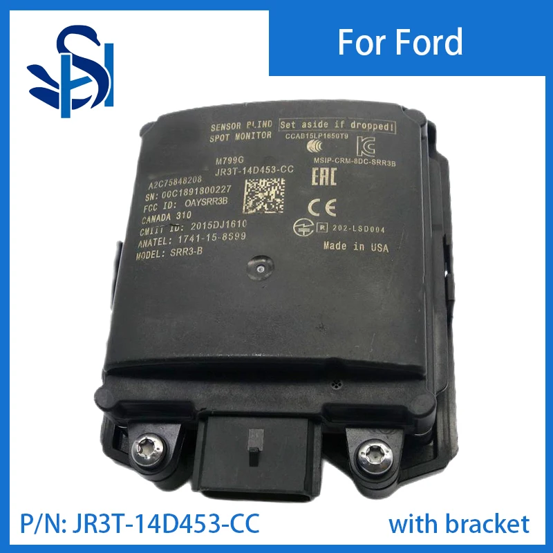JR3T-14D453-CC с кронштейном, модуль датчика слепых зон, монитор датчика расстояния для Ford Mustang 2018-2022 гг.
JR3T-14D453-CC с кронштейном, модуль датчика слепых зон, монитор датчика расстояния для Ford Mustang 2018-2022 гг.