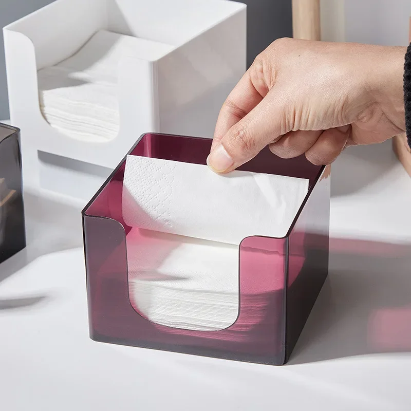 Square Minimalist Tissue Storage Box, Acrylic Tissue Storage Tool for Home Living Room
Square Minimalist Tissue Storage Box, Acrylic Tissue Storage Tool for Home Living Room