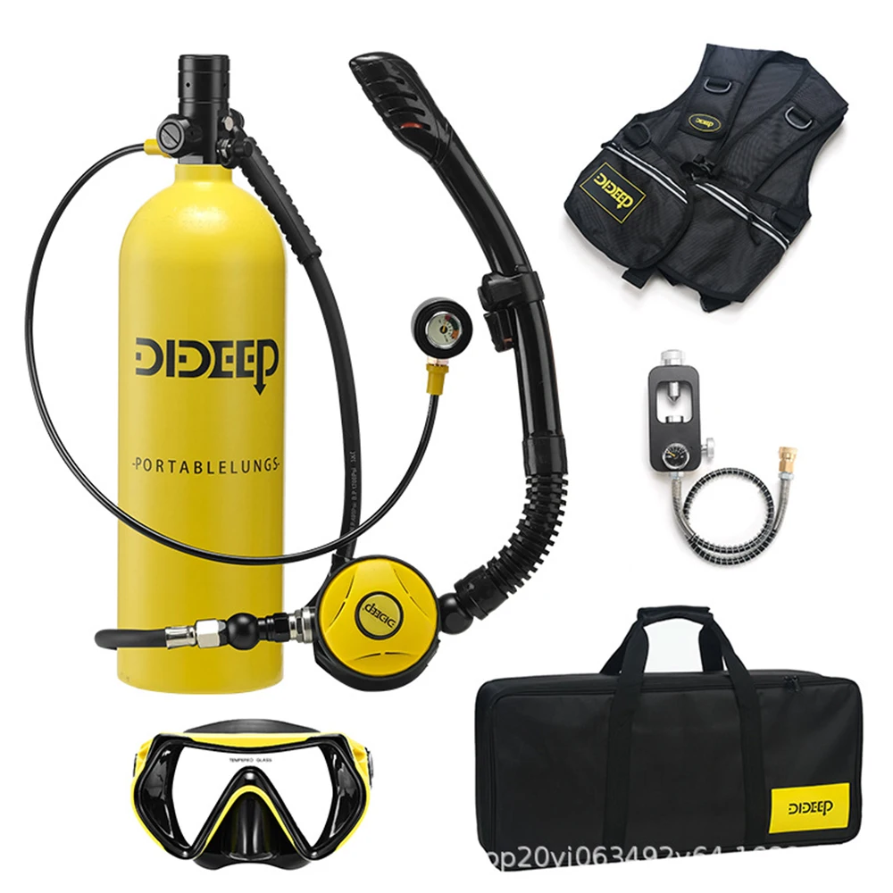 DIDEEP-Scuba Diving Tank Set, Upgrade Pressure Gauge, Diving Vest Bag, Oxygen Cylinder Tank Set, Snorkeling Equipment, X5000Plus
DIDEEP-Scuba Diving Tank Set, Upgrade Pressure Gauge, Diving Vest Bag, Oxygen Cylinder Tank Set, Snorkeling Equipment, X5000Plus