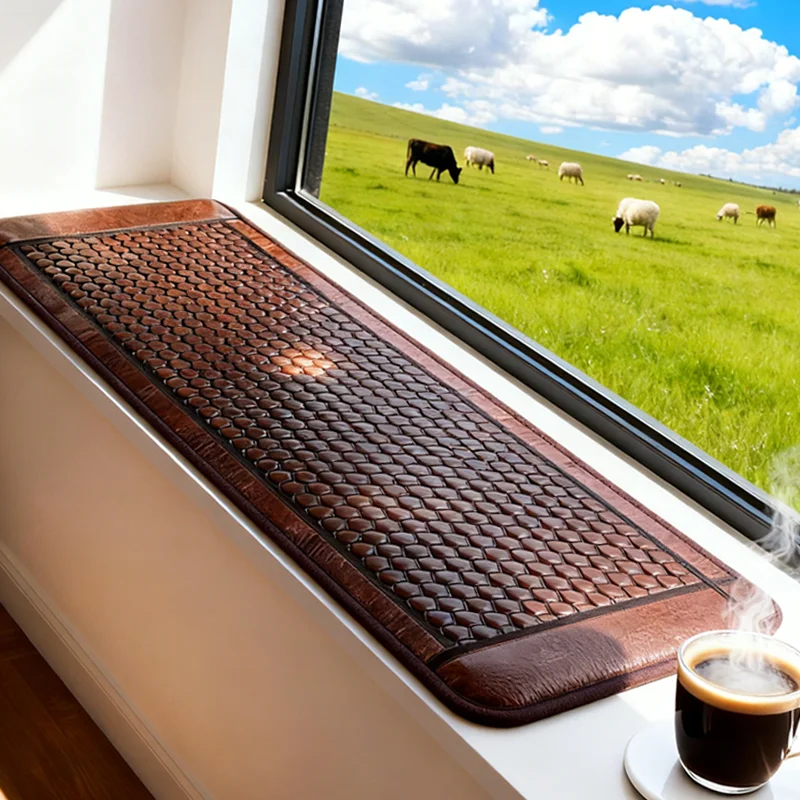 Дальний инфракрасный нагревательный коврик, электрический германиевый турмалиновый терапевтический коврик для облегчения боли в спине, расслабления мышц, домашний массаж, физический
Дальний инфракрасный нагревательный коврик, электрический германиевый турмалиновый терапевтический коврик для облегчения боли в спине, расслабления мышц, домашний массаж, физический