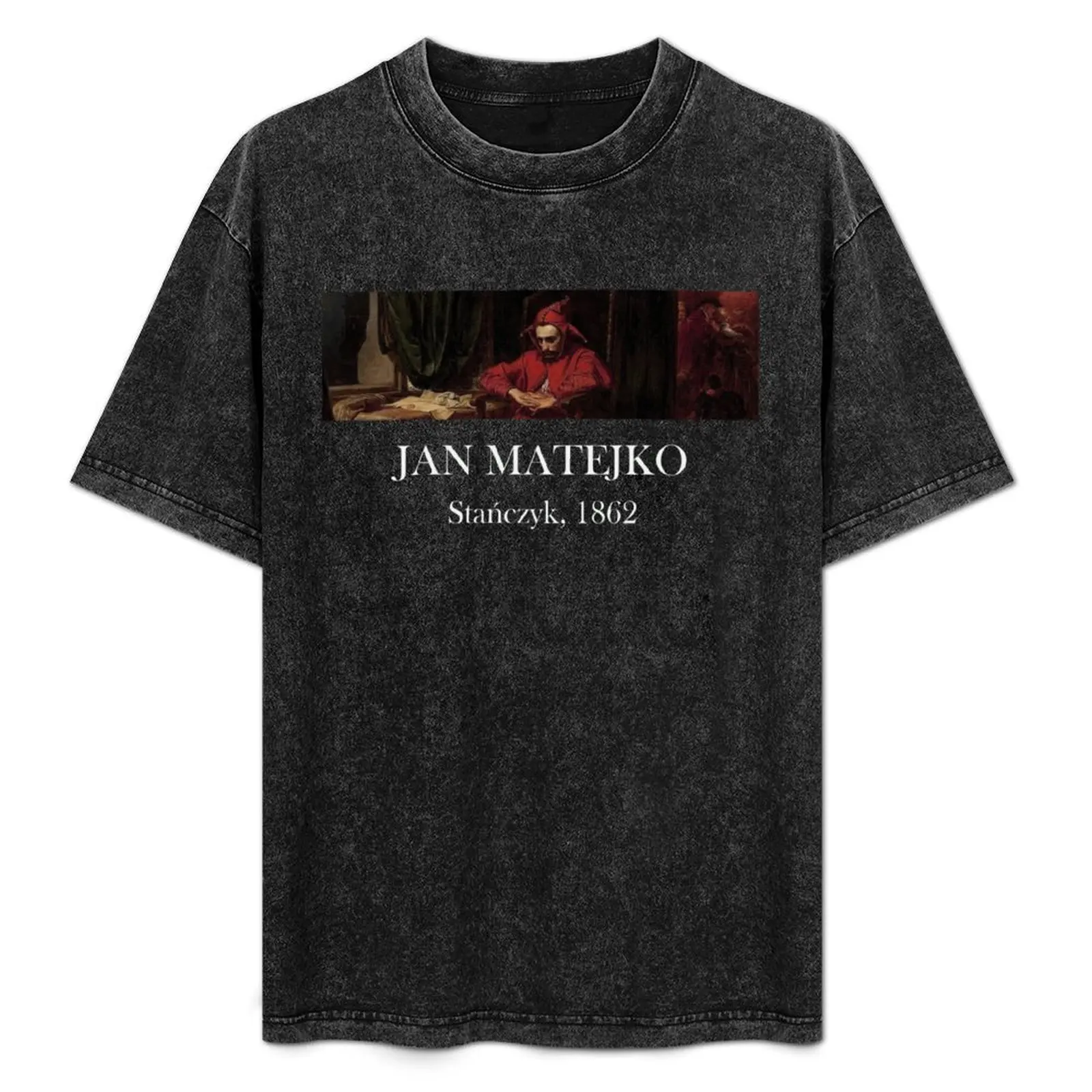 Jan Matejko - Stanczyk T-Shirt Big Size Crew Neck T-Shirt
Jan Matejko - Stanczyk T-Shirt Big Size Crew Neck T-Shirt