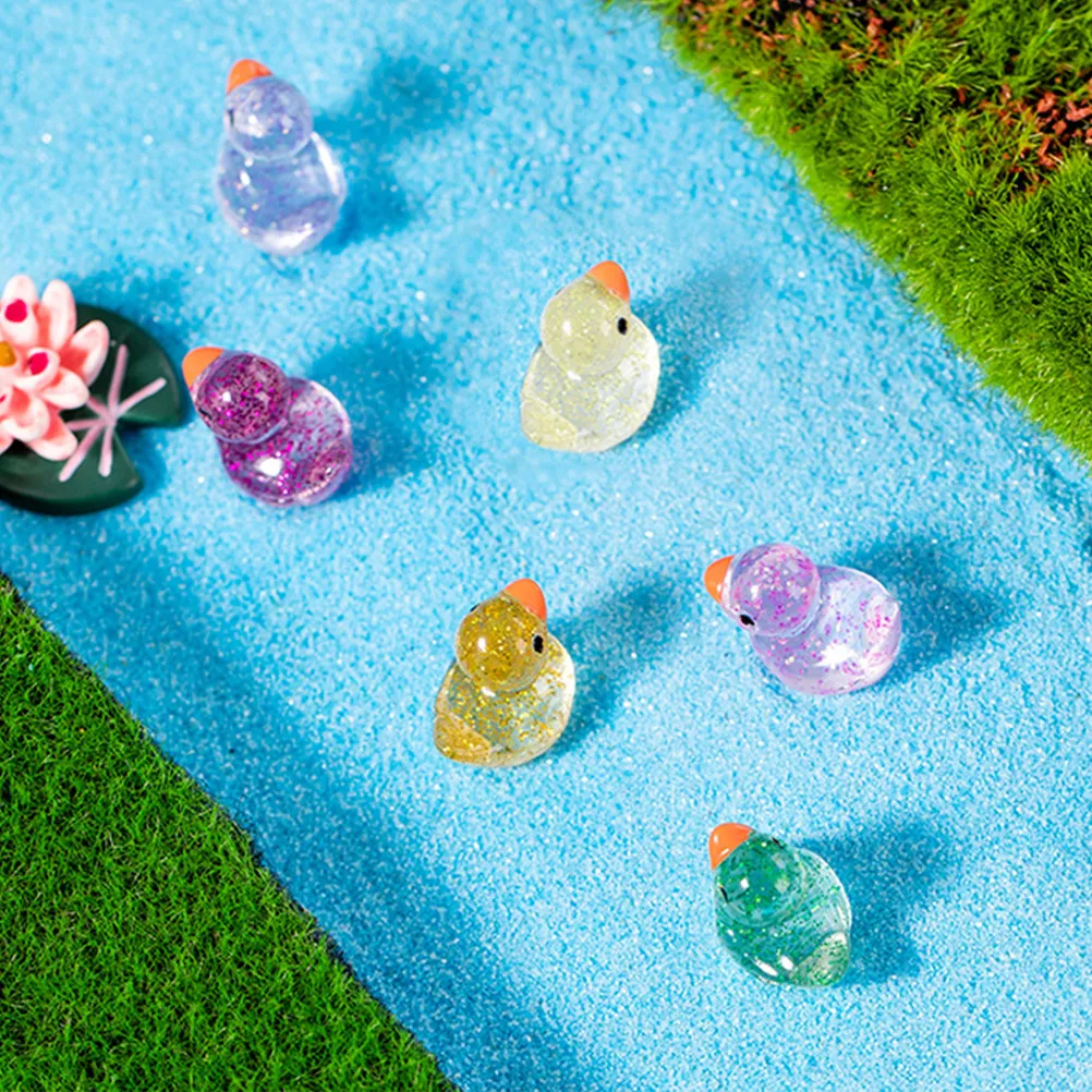 60 шт. миниатюрных фигурок уток из смолы, светящихся в темноте, для украшения сада и ландшафта, микро-декор, мини-уточки, миниатюрные статуэтки
60 шт. миниатюрных фигурок уток из смолы, светящихся в темноте, для украшения сада и ландшафта, микро-декор, мини-уточки, миниатюрные статуэтки