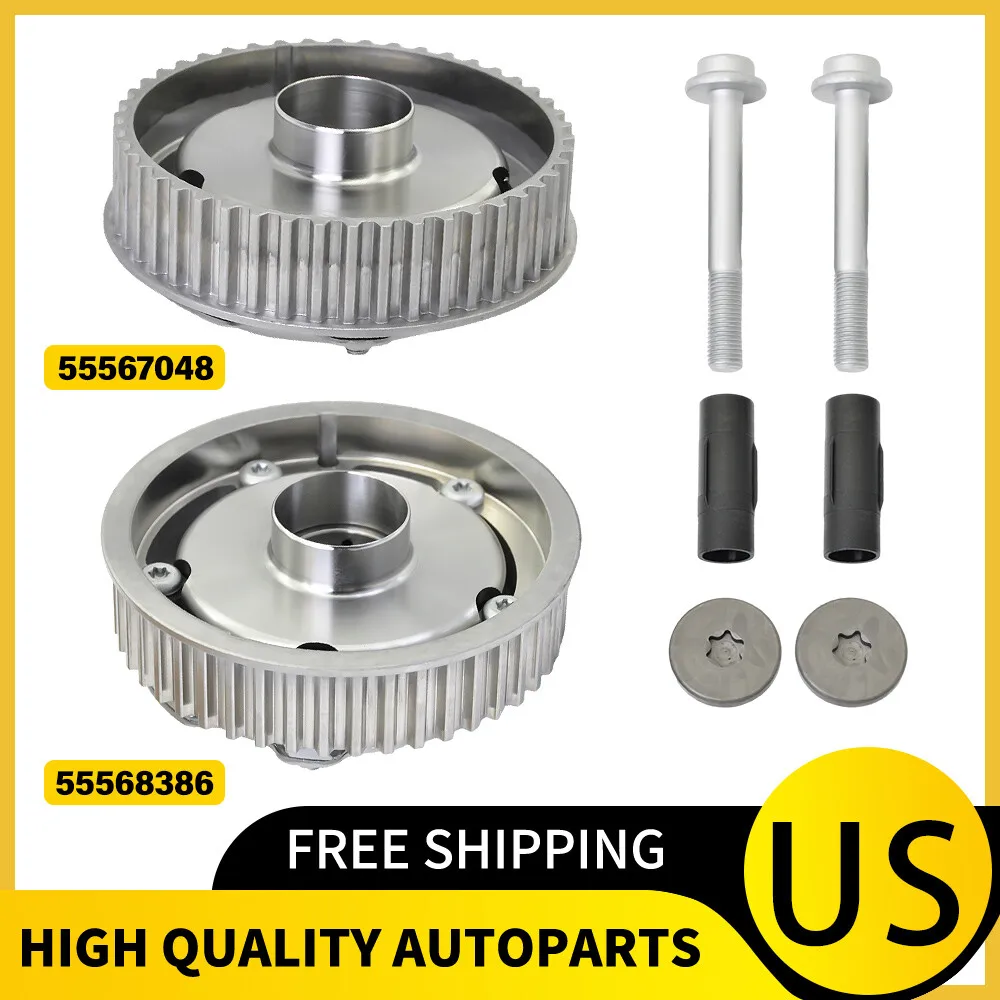 Engine In & Ex Camshaft Phaser Sprocket Gear for Chevy Cruze Sonic 1.8L 55567049
Engine In & Ex Camshaft Phaser Sprocket Gear for Chevy Cruze Sonic 1.8L 55567049