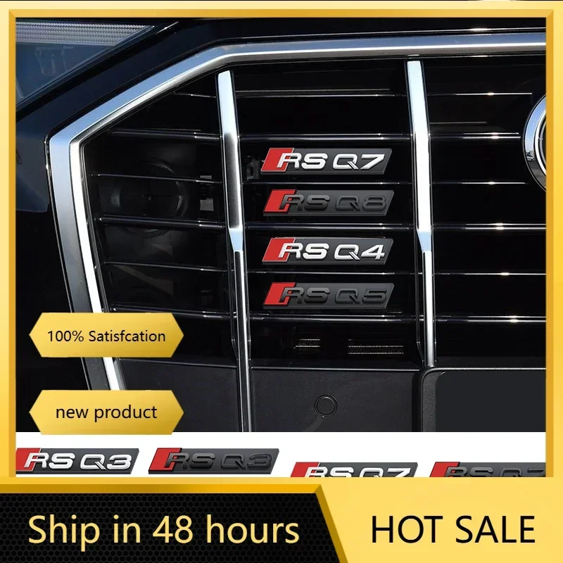 Auto Front Grille Badge RS Series Decorative Sticker Car Accessories for Audi RSQ3 RSQ5 RSQ7 RSQ8 RSQ4 Auto Styling Accessories
Auto Front Grille Badge RS Series Decorative Sticker Car Accessories for Audi RSQ3 RSQ5 RSQ7 RSQ8 RSQ4 Auto Styling Accessories