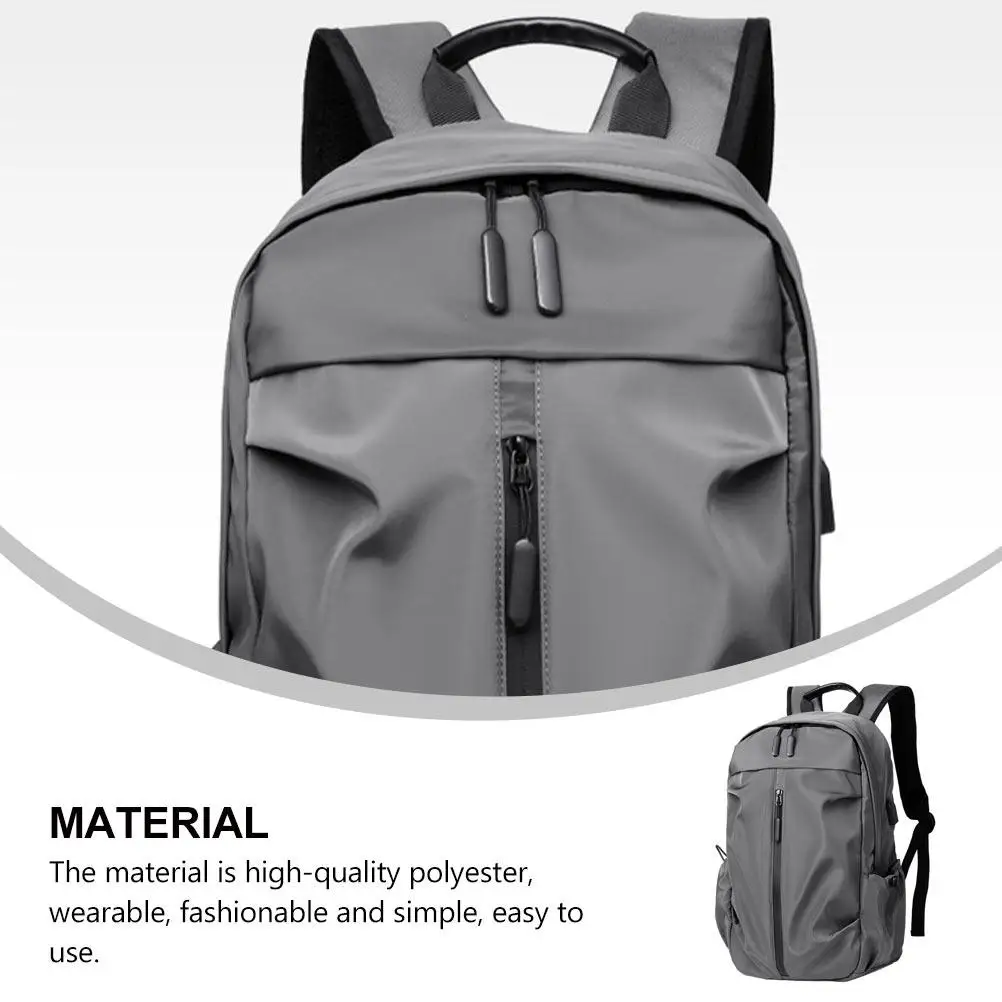 1pc Men Backpack 14 Inch Laptop Large Capacity Lightweight Wear-Resistant Travel Schoolbag Simple Storage Pouch Casual
1pc Men Backpack 14 Inch Laptop Large Capacity Lightweight Wear-Resistant Travel Schoolbag Simple Storage Pouch Casual