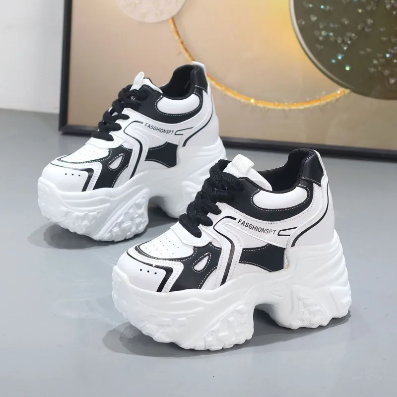 New 10CM Platform Wedge Sneakers Genuine Leather Women Shoes Chunky Sneakers for Female Spring Autumn Summer Breathable Shoes
New 10CM Platform Wedge Sneakers Genuine Leather Women Shoes Chunky Sneakers for Female Spring Autumn Summer Breathable Shoes