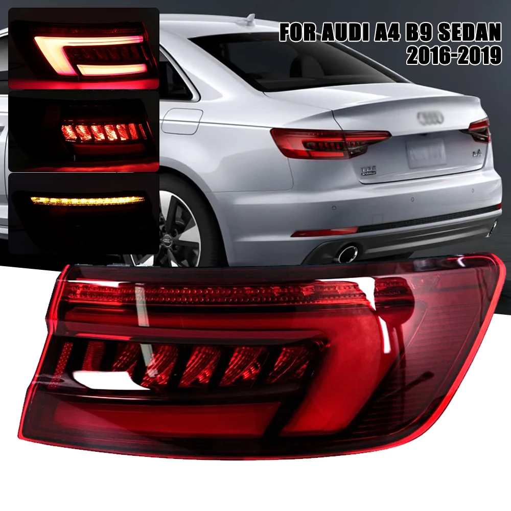 LED Rear Tail Light FOR AUDI A4 B9 Sedan 2016 2017 2018 2019 Car Signal Brake Lamp Bumper Warning Light
LED Rear Tail Light FOR AUDI A4 B9 Sedan 2016 2017 2018 2019 Car Signal Brake Lamp Bumper Warning Light