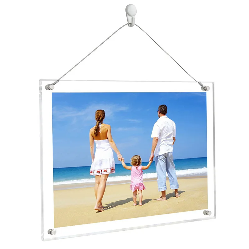 Naxilai New Clear Acrylic Photo Frame Hanging Large Floating Transparent Acrylic Photo Frame Wall Mounted Cheap High Quality
Naxilai New Clear Acrylic Photo Frame Hanging Large Floating Transparent Acrylic Photo Frame Wall Mounted Cheap High Quality