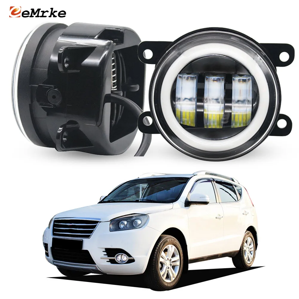 Пара светодиодных противотуманных фар PTF для Geely Emgrand X7 Gleagle GX7 2013-2018 Желтый указатель поворота Halo и белое кольцо Angel Eye DRL
Пара светодиодных противотуманных фар PTF для Geely Emgrand X7 Gleagle GX7 2013-2018 Желтый указатель поворота Halo и белое кольцо Angel Eye DRL