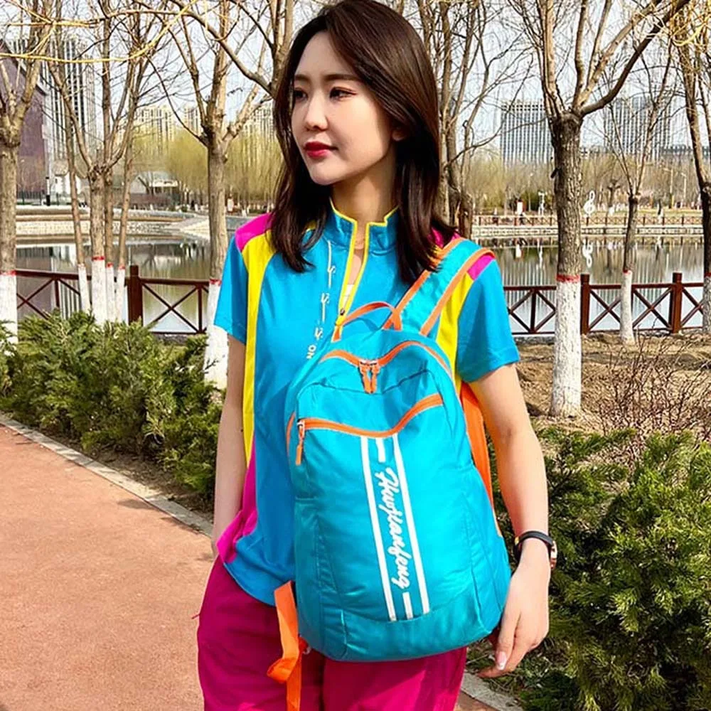 Lightweight Foldable Backpack Waterproof Large Capacity Travel Daypack Reflective Stripe Fixed Webbing Mountaineering Bag School
Lightweight Foldable Backpack Waterproof Large Capacity Travel Daypack Reflective Stripe Fixed Webbing Mountaineering Bag School