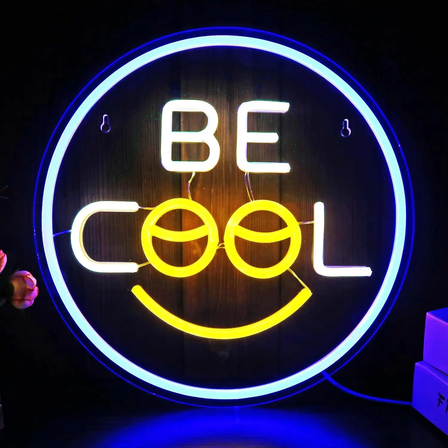 Светодиодный неоновый свет Be Cool — питание от USB, с диммером, регулируемой яркостью, идеально подходит для игровых комнат, шезлонгов, современного декора
Светодиодный неоновый свет Be Cool — питание от USB, с диммером, регулируемой яркостью, идеально подходит для игровых комнат, шезлонгов, современного декора