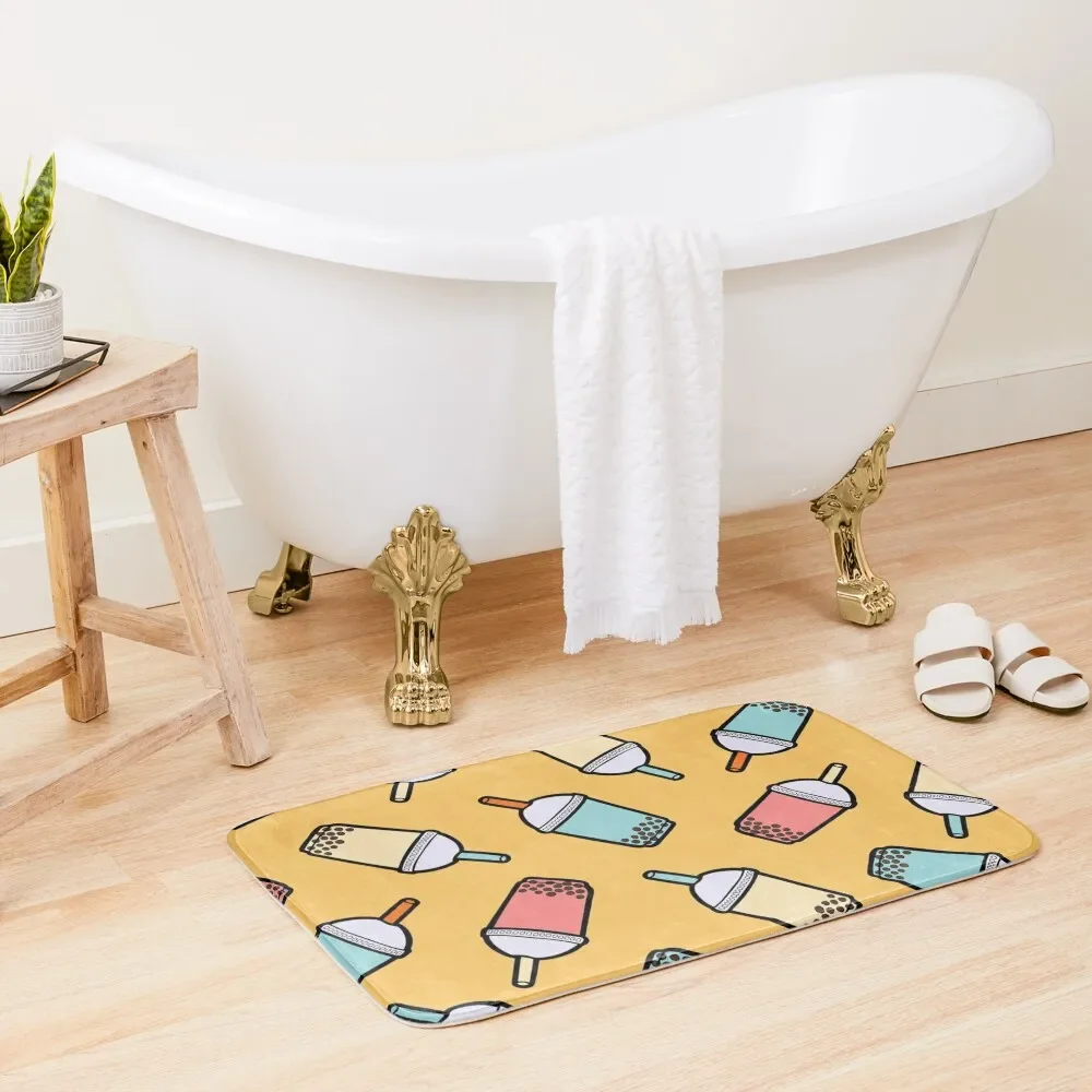 Bubble Tea Pattern Bath Mat Accessories Sets For The Bathroom Non-Slip Shower For Toilet Mat
Bubble Tea Pattern Bath Mat Accessories Sets For The Bathroom Non-Slip Shower For Toilet Mat