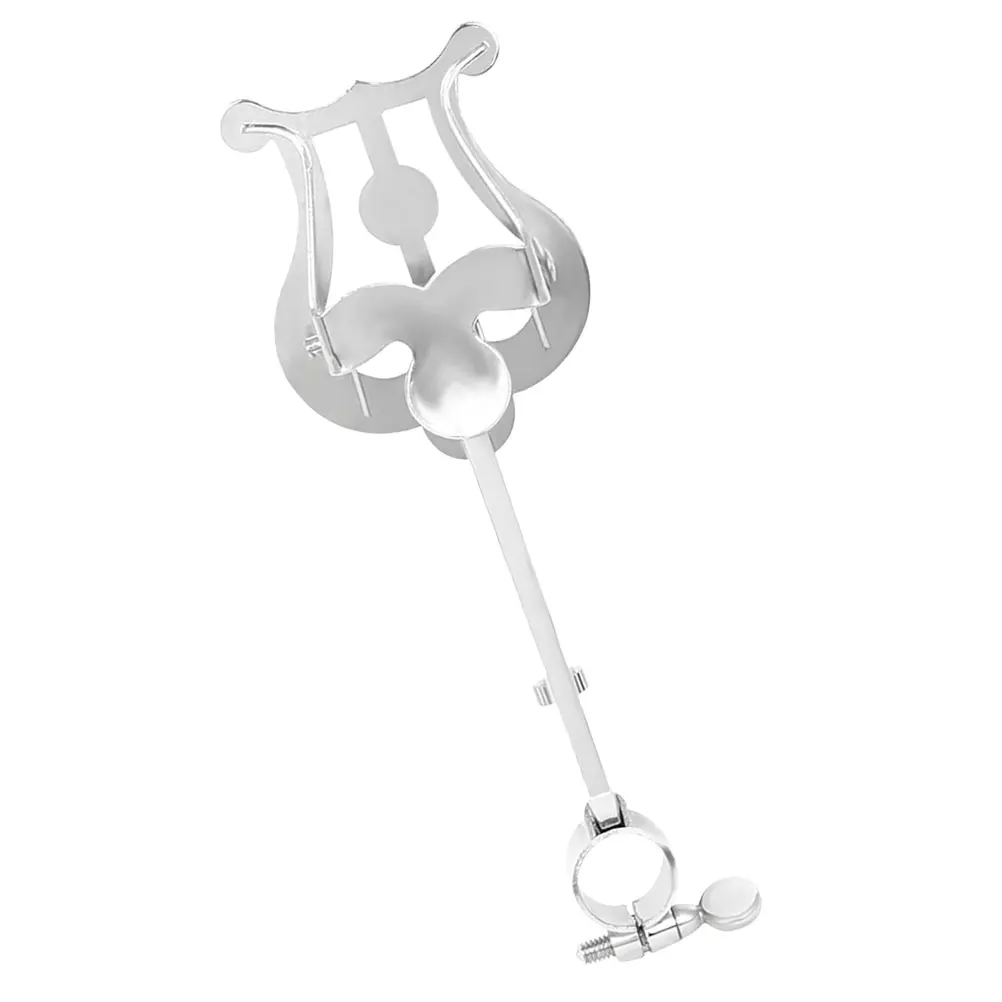 Portable Music Stand for Silver Color Adjustable Knob Sheet Music Clip Practice Performance Small Score Holder
Portable Music Stand for Silver Color Adjustable Knob Sheet Music Clip Practice Performance Small Score Holder