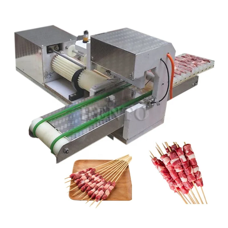 BBQ Meat Skewer Machine / Meat Cutting Machine Skewer / Meat Skewer Grill Machine Automatic
BBQ Meat Skewer Machine / Meat Cutting Machine Skewer / Meat Skewer Grill Machine Automatic