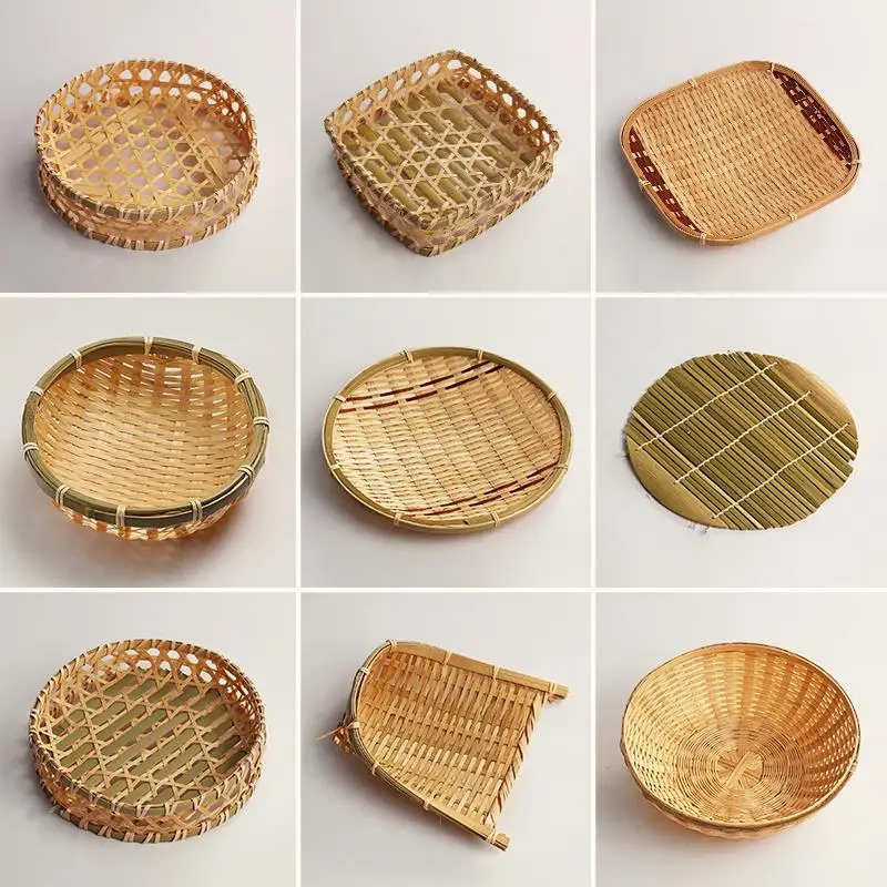 Handcrafted Small Bamboo Wicker Tea Snack Plate Fruit Basket Chinese Style Rural Theme Wedding Celebration Food Tray Dish
Handcrafted Small Bamboo Wicker Tea Snack Plate Fruit Basket Chinese Style Rural Theme Wedding Celebration Food Tray Dish