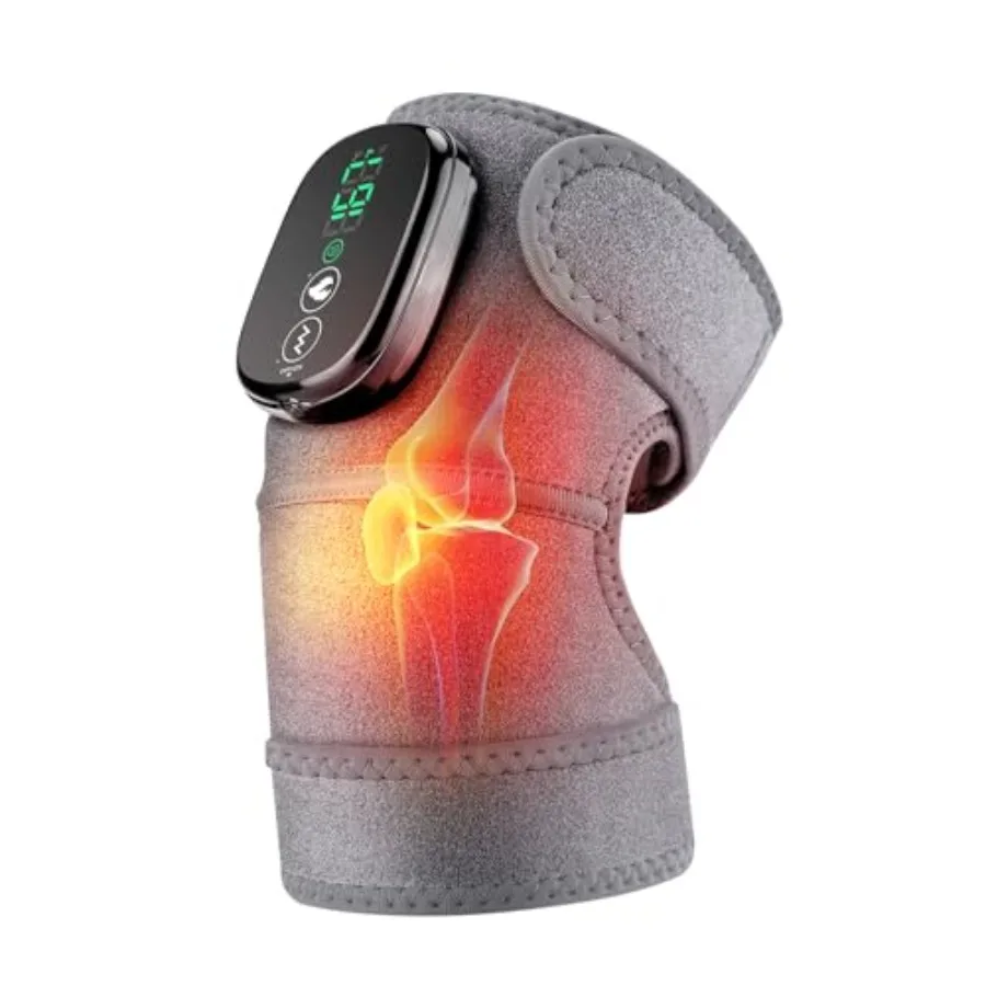 ERHIVORA Knee Massager with Heat and Vibration Knee Heating Pad for Knee Heated Knee Brace Cordless Heated Knee Massager
ERHIVORA Knee Massager with Heat and Vibration Knee Heating Pad for Knee Heated Knee Brace Cordless Heated Knee Massager