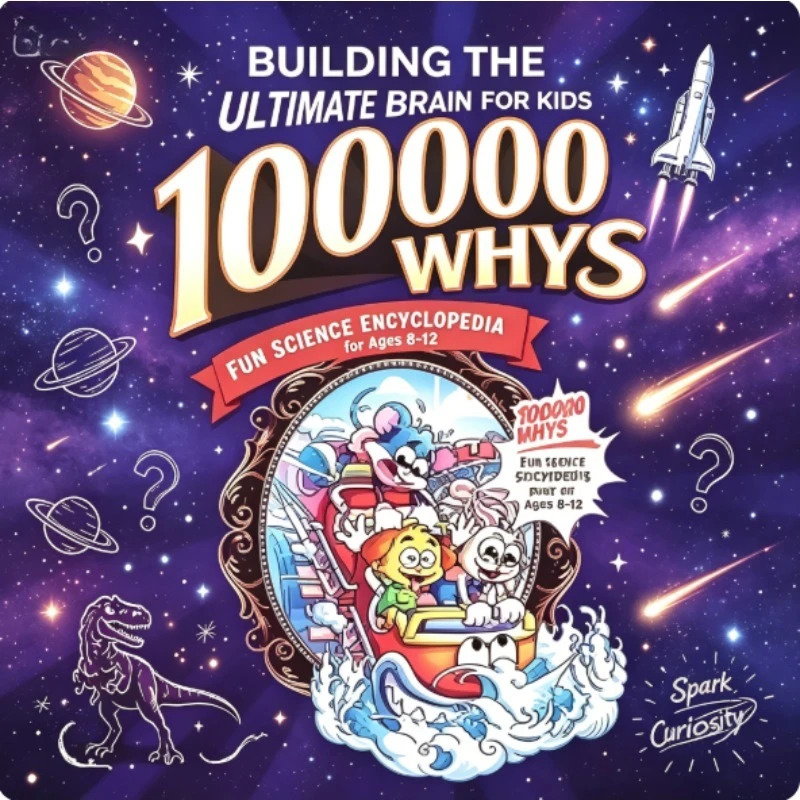 100000 Whys Science Book for Kids, Develop Critical Thinking & Scientist Mind, Educational STEM Gift for Age 6-12
100000 Whys Science Book for Kids, Develop Critical Thinking & Scientist Mind, Educational STEM Gift for Age 6-12