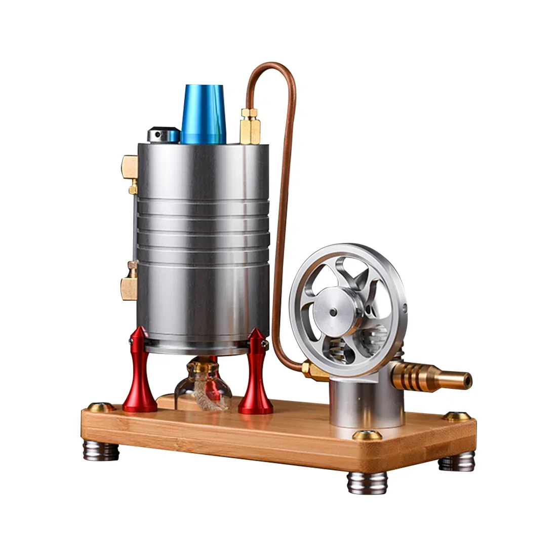 K006 Steam Engine Model with Boiler Retro Start Engine Working Model Physics Experiment Toy for Adults Students
K006 Steam Engine Model with Boiler Retro Start Engine Working Model Physics Experiment Toy for Adults Students