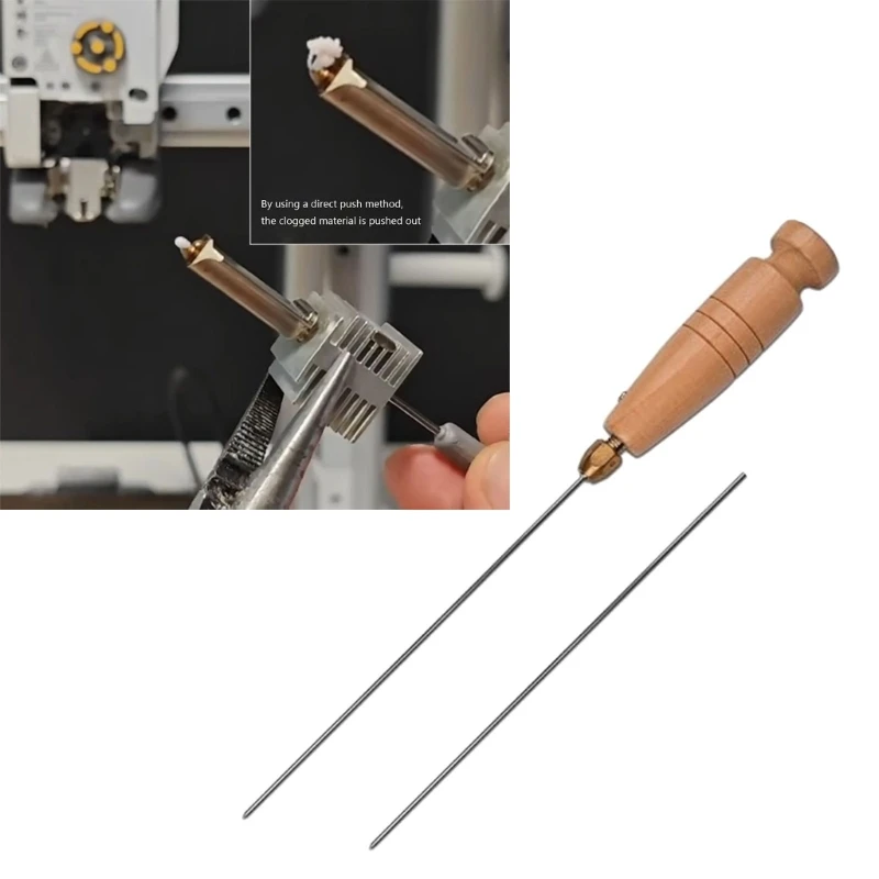 3D-принтер, игла для пирсинга горла, инструмент для обслуживания насадки 1,75 мм, инструмент для удаления нити для домашних любителей
3D-принтер, игла для пирсинга горла, инструмент для обслуживания насадки 1,75 мм, инструмент для удаления нити для домашних любителей