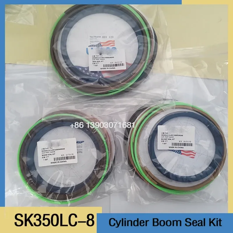 lC01V00044R300 SK350LC-8 Hydraulic Boom Cylinder Seal Kit Excavator Parts Repair Kit
lC01V00044R300 SK350LC-8 Hydraulic Boom Cylinder Seal Kit Excavator Parts Repair Kit