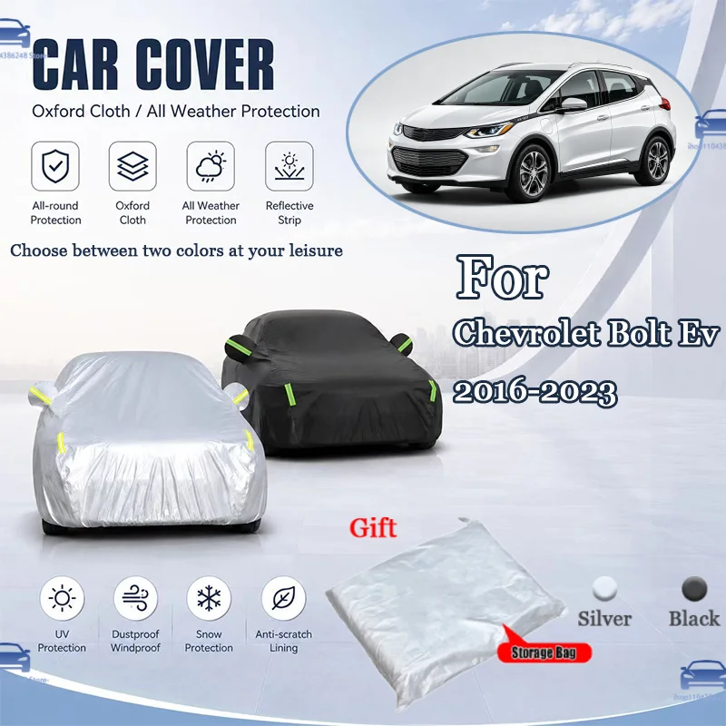 For Chevrolet Bolt Ev 2016-2023 All Weather Oxford Car Cover Uv Snow Dustproof Reflective Strip Outdoor Protection
For Chevrolet Bolt Ev 2016-2023 All Weather Oxford Car Cover Uv Snow Dustproof Reflective Strip Outdoor Protection