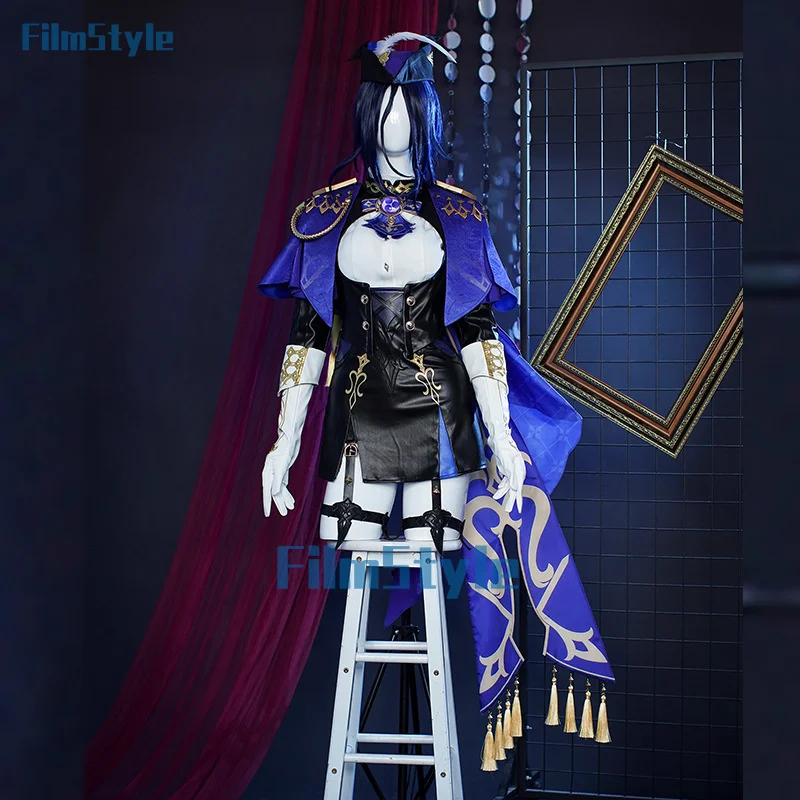 Clarinde Cosplay Costume Genshin Fontaine Impact Dress Uniform Champion Duelist Wig Has Uniform Cloak Full Set
Clarinde Cosplay Costume Genshin Fontaine Impact Dress Uniform Champion Duelist Wig Has Uniform Cloak Full Set