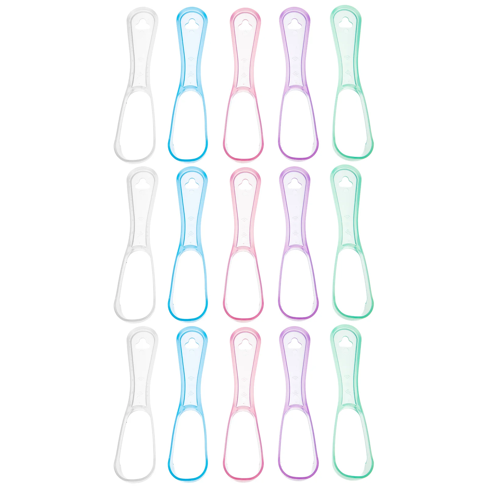 15 Pcs Tongue Odor Remover Scraper Cleaner for Adults Tool Oral Health Care Pp Coating
15 Pcs Tongue Odor Remover Scraper Cleaner for Adults Tool Oral Health Care Pp Coating