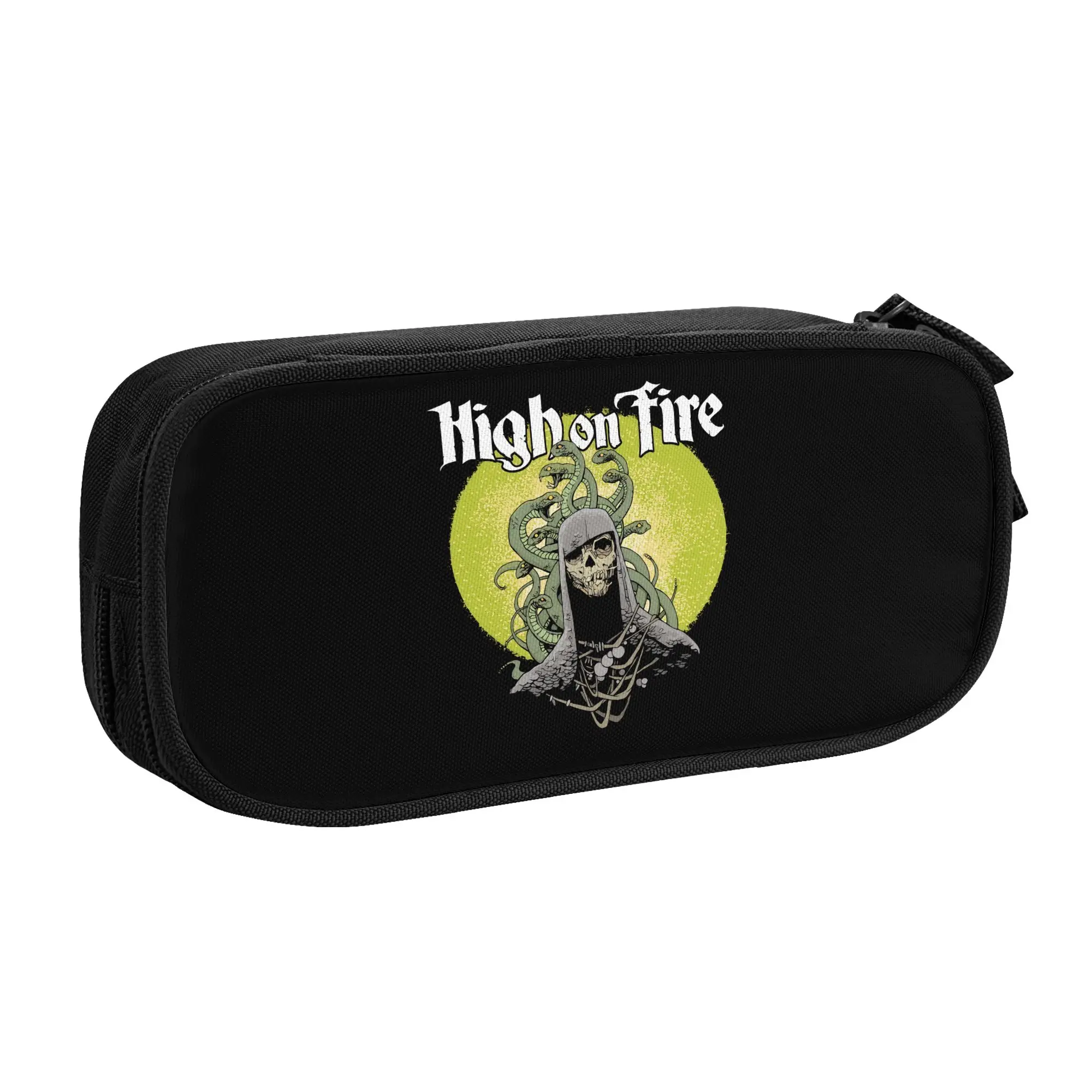 High on Fire Kawaii Pencil Case Boys Girls Large Storage Heavy Metal Band Pencil Bag Pouch Students Stationery
High on Fire Kawaii Pencil Case Boys Girls Large Storage Heavy Metal Band Pencil Bag Pouch Students Stationery