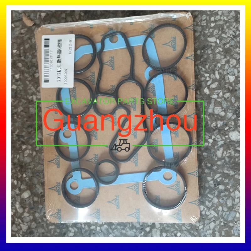 Excavator Engine Spare Parts for EC210B Original VOE 20459212 D6D Higher Quality Engine Oil Cooler Gasket Kit
Excavator Engine Spare Parts for EC210B Original VOE 20459212 D6D Higher Quality Engine Oil Cooler Gasket Kit