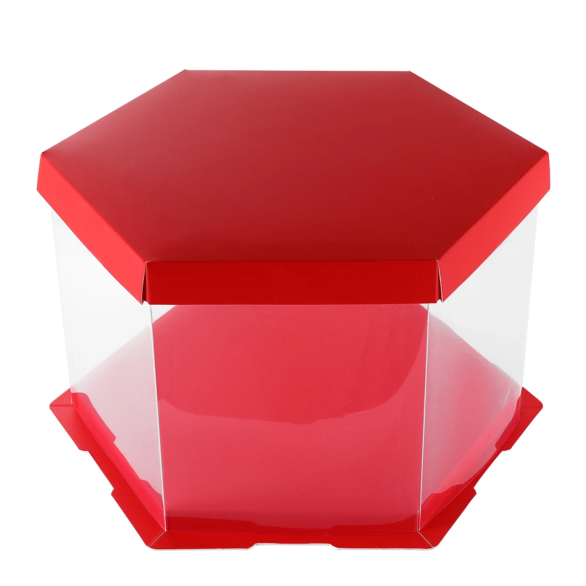 1 pc Eco Friendly Cake Packaging Boxes Transparent Gift Hexagonal Design Lightweight Compact Easy Operate Special Moments 
1 pc Eco Friendly Cake Packaging Boxes Transparent Gift Hexagonal Design Lightweight Compact Easy Operate Special Moments