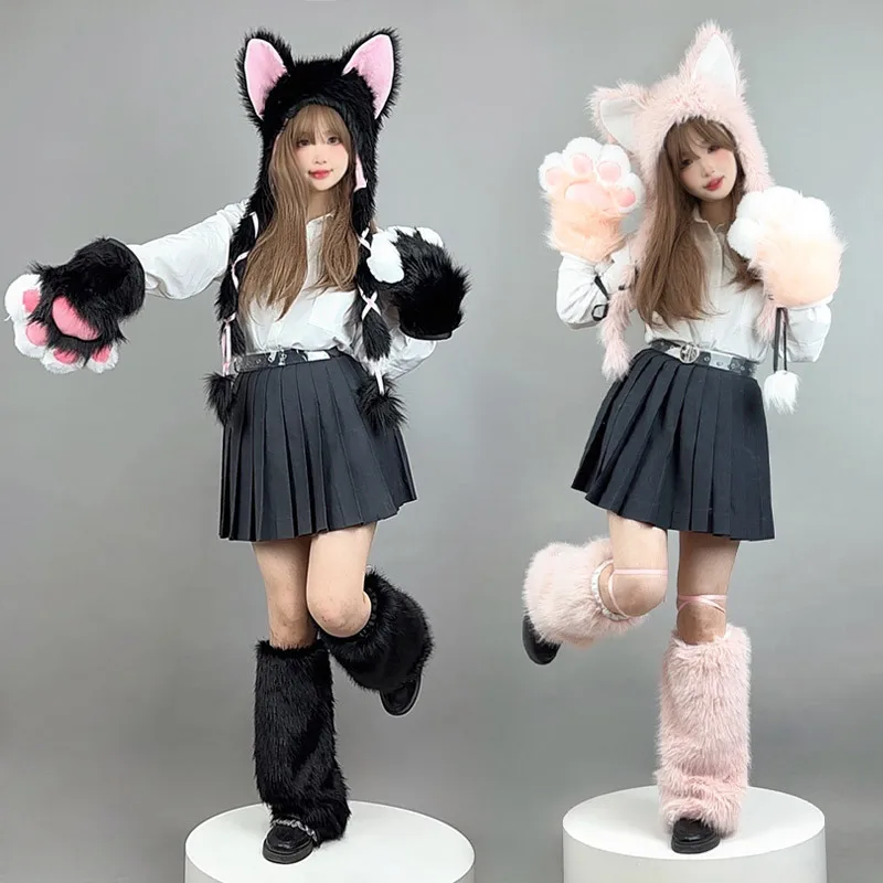 Fox Ear Hat Niche Subculturey2kCat Ear Hat Anime Style Autumn Winter Plush Warm Hat
Fox Ear Hat Niche Subculturey2kCat Ear Hat Anime Style Autumn Winter Plush Warm Hat