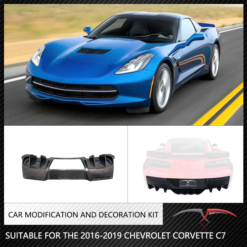 Подходит для Chevrolet Corvette C7 2016-2019, задний диффузор, задний спойлер, задняя губа, украшение из углеродного волокна, модификация
Подходит для Chevrolet Corvette C7 2016-2019, задний диффузор, задний спойлер, задняя губа, украшение из углеродного волокна, модификация