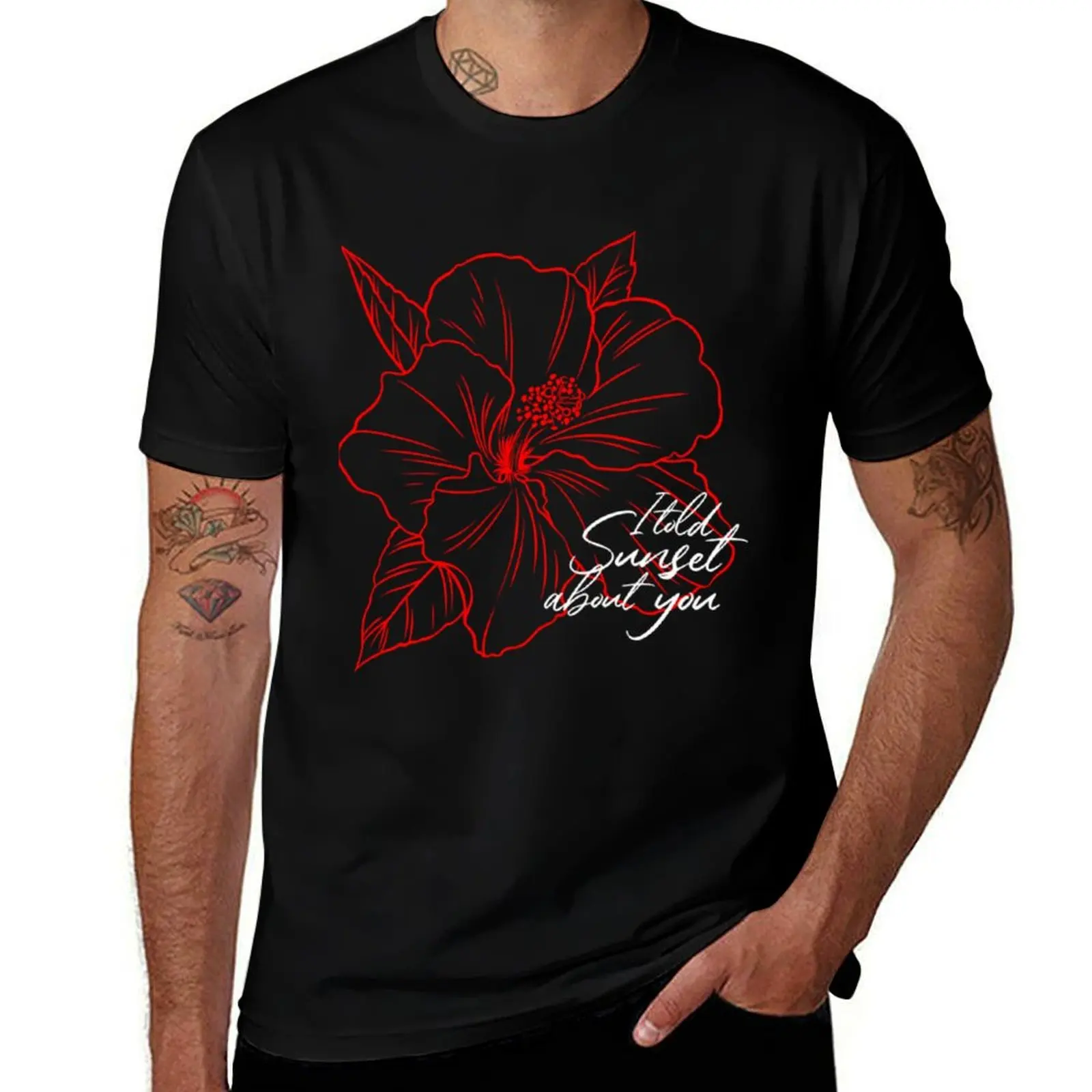 I Told Sunset About You. Red hibiscus Classic T-Shirt blue archive oversized graphic tee designer t shirt men
I Told Sunset About You. Red hibiscus Classic T-Shirt blue archive oversized graphic tee designer t shirt men