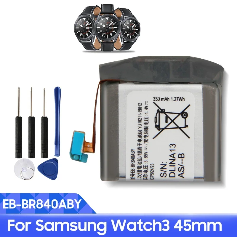 Запасная батарея для Samsung Watch 3, телефон для часов 3, версия для часов, аккумулятор для часов 45 мм
Запасная батарея для Samsung Watch 3, телефон для часов 3, версия для часов, аккумулятор для часов 45 мм