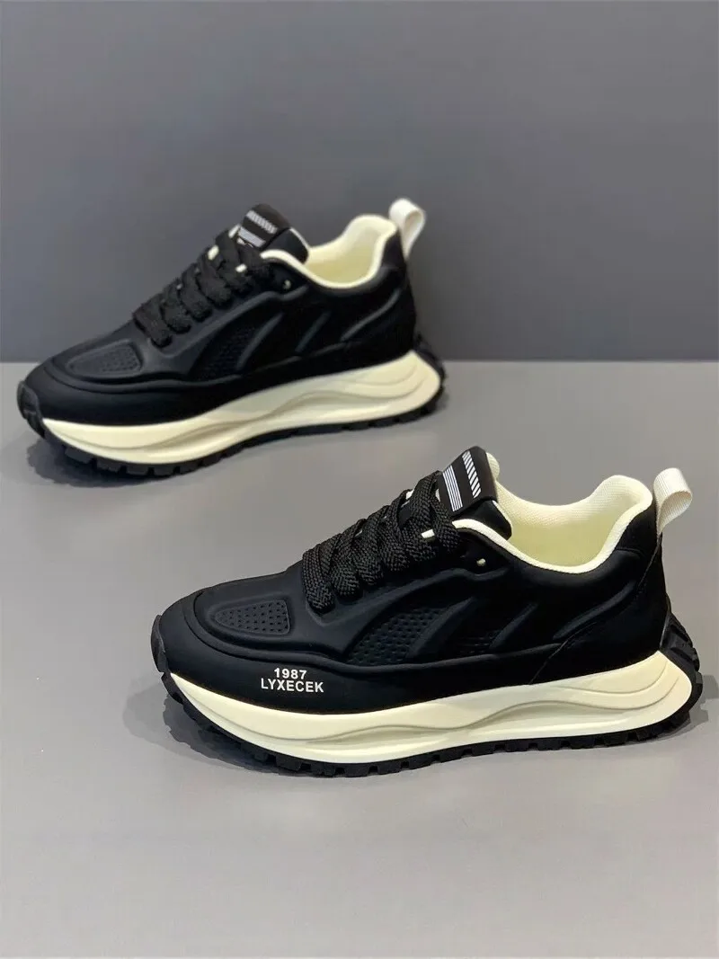 Casual Dad Shoes Men's 2026 New Summer Trend Thick Bottom Heightening Sports Leisure Shoes Wear-resistant Rubber Outsole
Casual Dad Shoes Men's 2026 New Summer Trend Thick Bottom Heightening Sports Leisure Shoes Wear-resistant Rubber Outsole