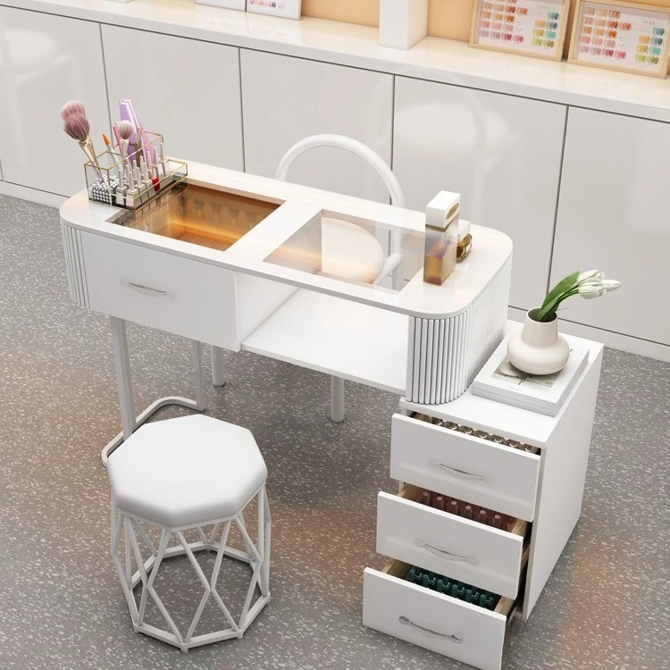 Cream Style Nail Table White Japanese Style Multifunctional Glass Single Person Full Set Minimalist Nail Table Storage Table
Cream Style Nail Table White Japanese Style Multifunctional Glass Single Person Full Set Minimalist Nail Table Storage Table