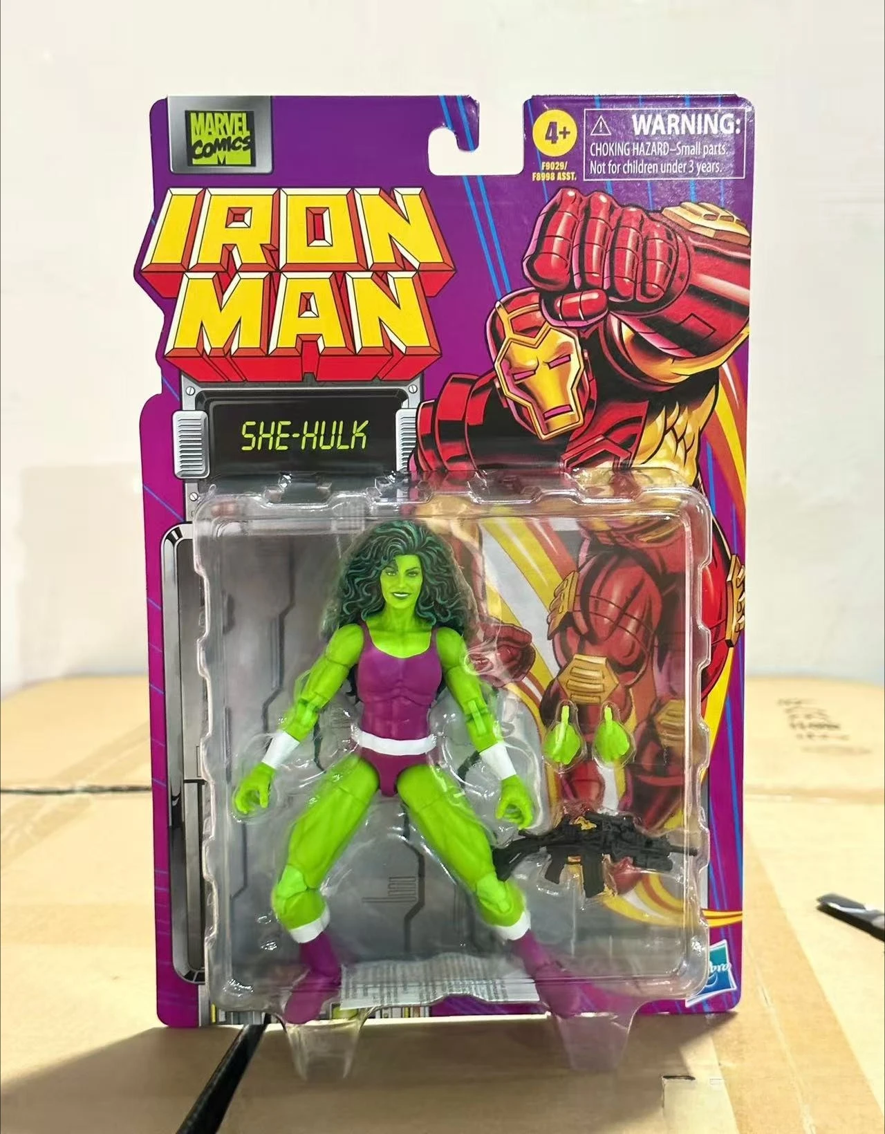 Hasbro Marvel Legends Female Hulk Female Hulk Iron Man Retro Card MK20 Hasbro 6-inch Hands-on
Hasbro Marvel Legends Female Hulk Female Hulk Iron Man Retro Card MK20 Hasbro 6-inch Hands-on