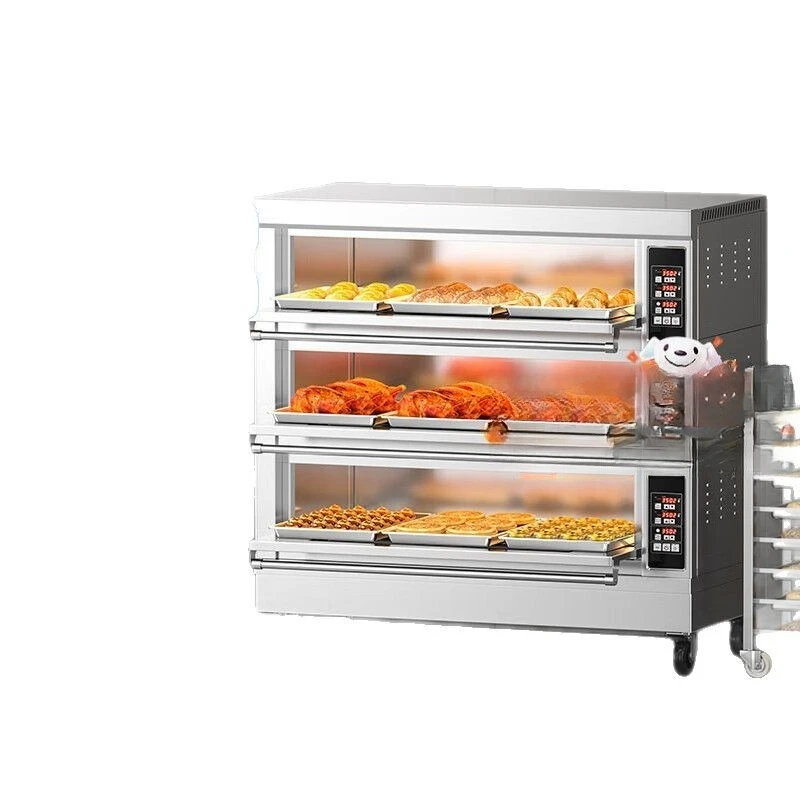 Large baking electric oven commercial, bread cake grilled chicken pizza commercial electric oven
Large baking electric oven commercial, bread cake grilled chicken pizza commercial electric oven
