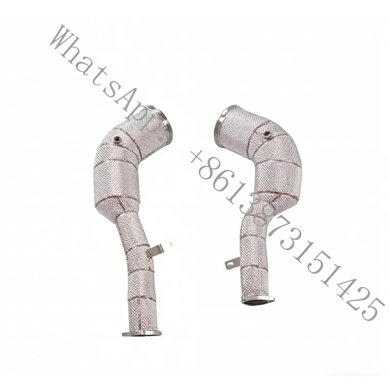 Suitable high-quality, high-flow exhaust system S6 S7 C8 2.9T 2020-2023, with catalytic converter and heat shield,
Suitable high-quality, high-flow exhaust system S6 S7 C8 2.9T 2020-2023, with catalytic converter and heat shield,