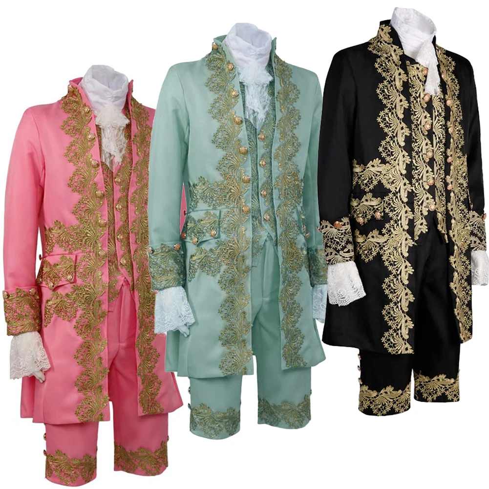 Fantasia Victorian Prince Cosplay Gothic Blazer Suit Royal King Disfraz Costume Adult Men Fantasy Halloween Carnival Party Cloth
Fantasia Victorian Prince Cosplay Gothic Blazer Suit Royal King Disfraz Costume Adult Men Fantasy Halloween Carnival Party Cloth