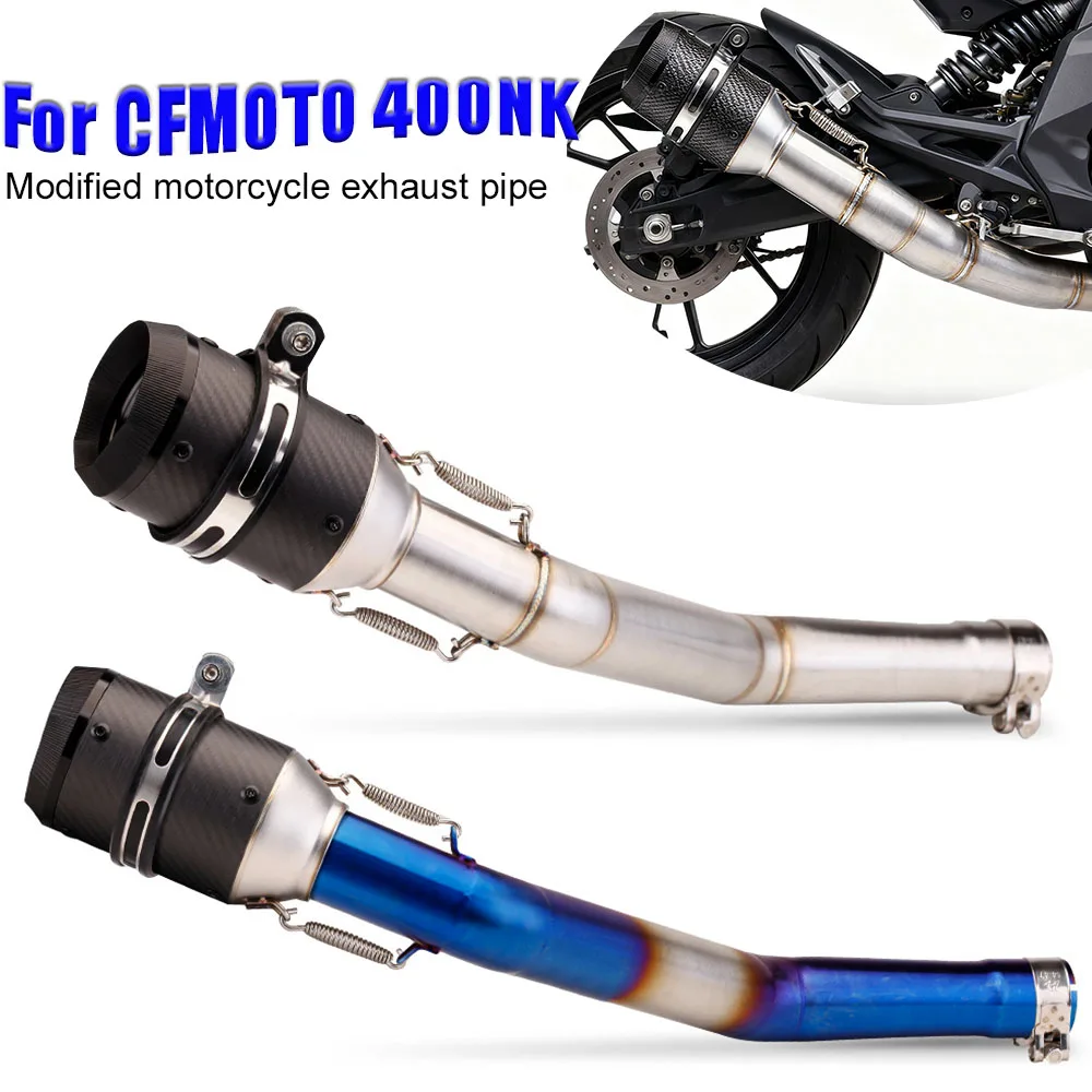 Rafesno AR Full Carbon Brazed Tailpipe Motorcycle Exhaust Pipe for Spring Breeze 400NK Medium Noise Modified Escape Motorcycle
Rafesno AR Full Carbon Brazed Tailpipe Motorcycle Exhaust Pipe for Spring Breeze 400NK Medium Noise Modified Escape Motorcycle