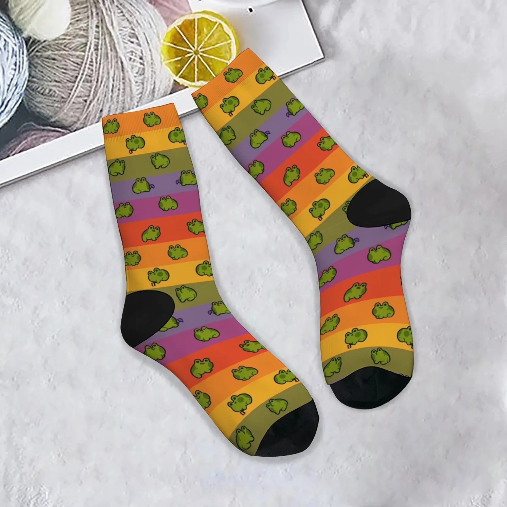 Новинка, повседневные мужские носки с рисунком лягушки, удобные дышащие нескользящие носки, Harajuku, ретро, уличные носки в стиле хип-хоп, забавный подарок
Новинка, повседневные мужские носки с рисунком лягушки, удобные дышащие нескользящие носки, Harajuku, ретро, уличные носки в стиле хип-хоп, забавный подарок
