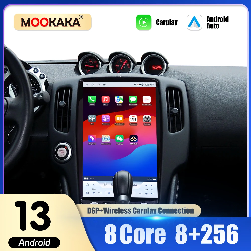 14.5 Inch Android Screen For Nissan 370Z 2008~2019 Wireless Carplay Car GPS Navigation Multimedia Player Car Radio Head Unit
14.5 Inch Android Screen For Nissan 370Z 2008~2019 Wireless Carplay Car GPS Navigation Multimedia Player Car Radio Head Unit