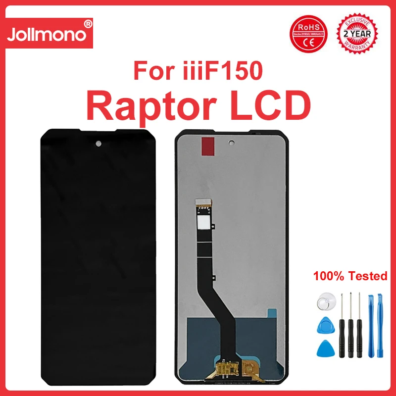 6.8" For iiiF150 Raptor LCD Display Screen Digitizer Assembly Replacement For IIIF150 Raptor LCD Sensor Repair
6.8" For iiiF150 Raptor LCD Display Screen Digitizer Assembly Replacement For IIIF150 Raptor LCD Sensor Repair