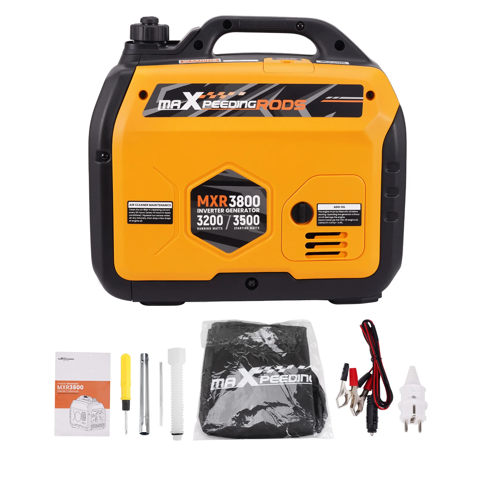 Портативный инверторный генератор Maxpeedingrods Factory 3500W с низким уровнем шума для кемпинга, сада и использования на открытом воздухе
Портативный инверторный генератор Maxpeedingrods Factory 3500W с низким уровнем шума для кемпинга, сада и использования на открытом воздухе