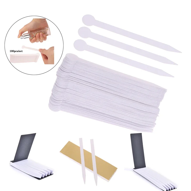 100Pcs Aromatherapy Tester Paper Perfume Test Paper Strips Oils Testing Strip For Fragrances Essential Oils Spice
100Pcs Aromatherapy Tester Paper Perfume Test Paper Strips Oils Testing Strip For Fragrances Essential Oils Spice