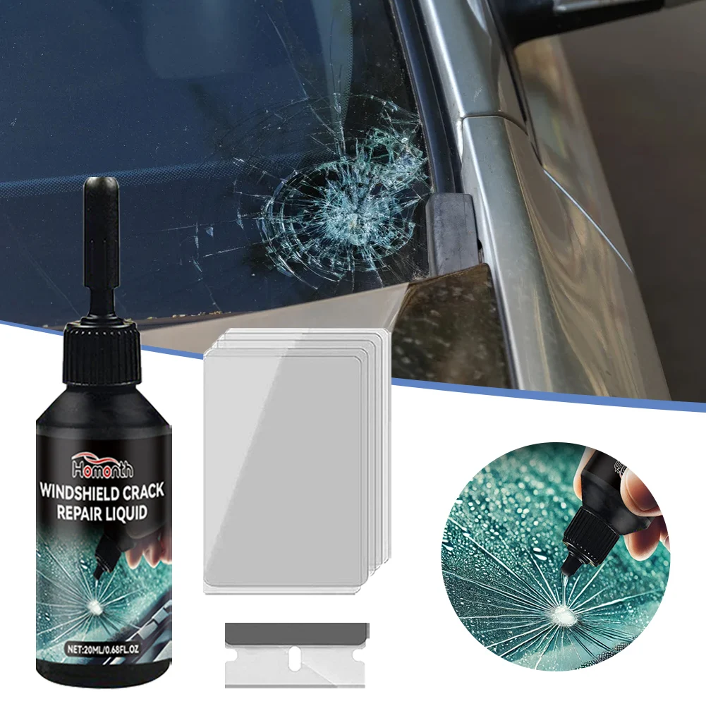 Car Glass Care Kit Auto Windshield Cracks & Scratches Adhesive Repair Fluid Agent Set Auto Glass Protection Resin Repair Tool
Car Glass Care Kit Auto Windshield Cracks & Scratches Adhesive Repair Fluid Agent Set Auto Glass Protection Resin Repair Tool