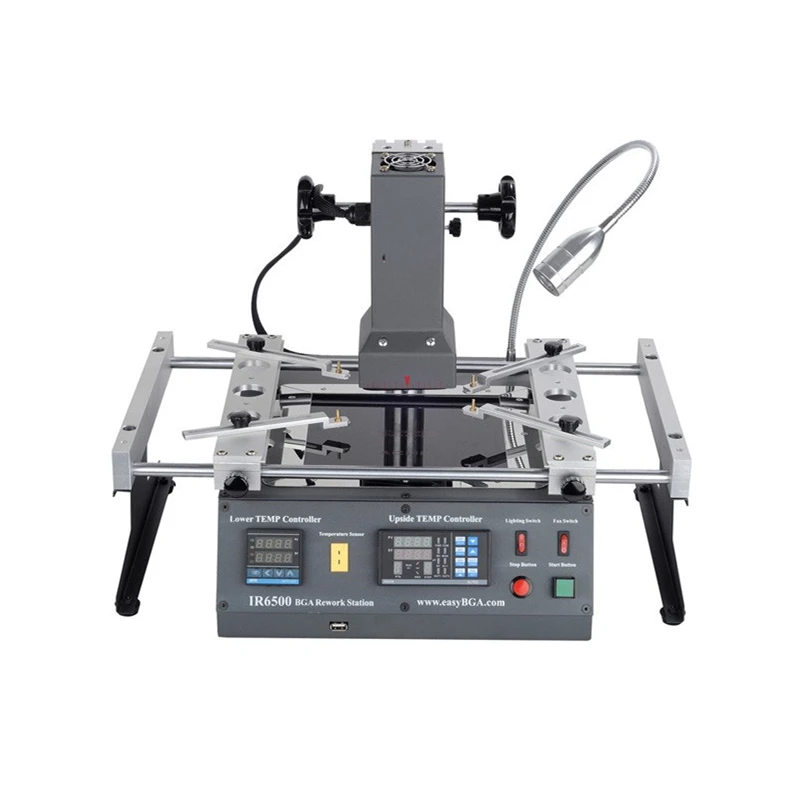 ACHI IR6500 BGA Soldering Rework Station IR 6500 for Motherboard Chip PCB Refurbished Repair System Solder Welding 220V
ACHI IR6500 BGA Soldering Rework Station IR 6500 for Motherboard Chip PCB Refurbished Repair System Solder Welding 220V
