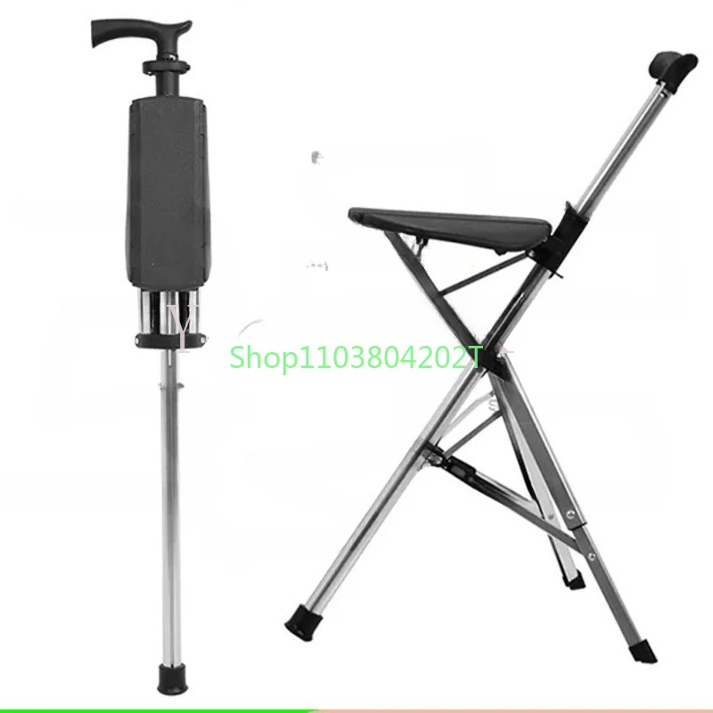 Non-slip with Stool for The Elderly Trekking Pole Crutch Stool Crutch Chair Foldable Multi-functional
Non-slip with Stool for The Elderly Trekking Pole Crutch Stool Crutch Chair Foldable Multi-functional